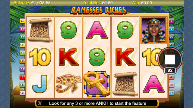 Бонусная игра Ramesses Riches 5