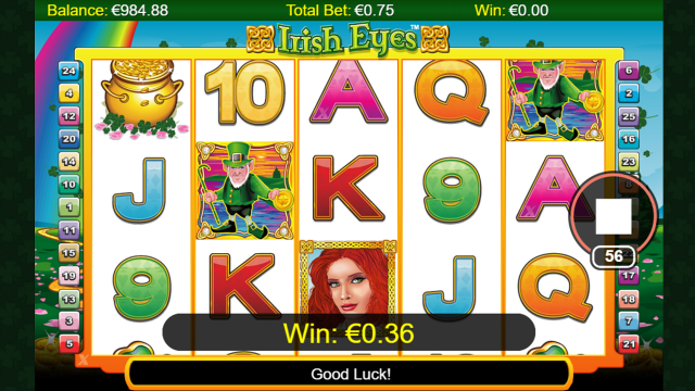 Бонусная игра Irish Eyes 8